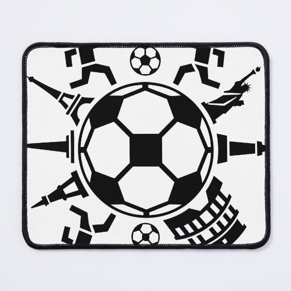 Item preview, World Cup Global Football Landmark Poster - International Soccer Culture Graphic - Championship Travel Art designed and sold by BestChoiceService.