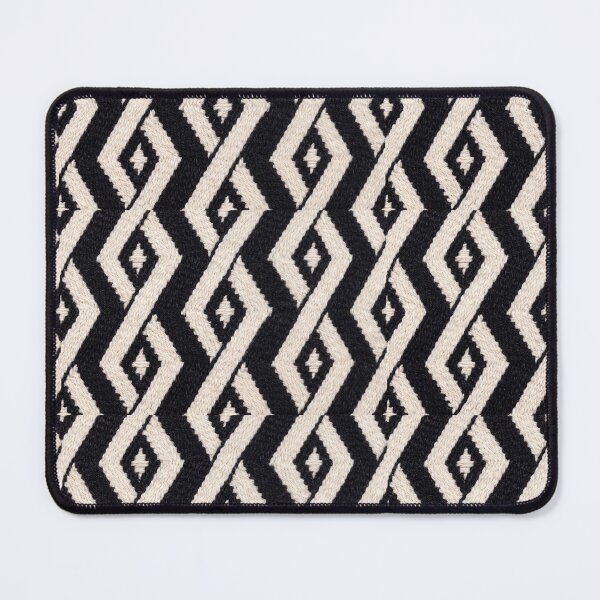 Item preview, Minimalist B&W Geometric Op Art Pattern designed and sold by ElementoVisual.