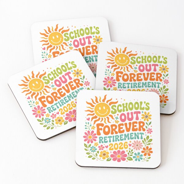 Item preview, School's Out Forever Retirement 2026 Teacher designed and sold by PrintTechDz.
