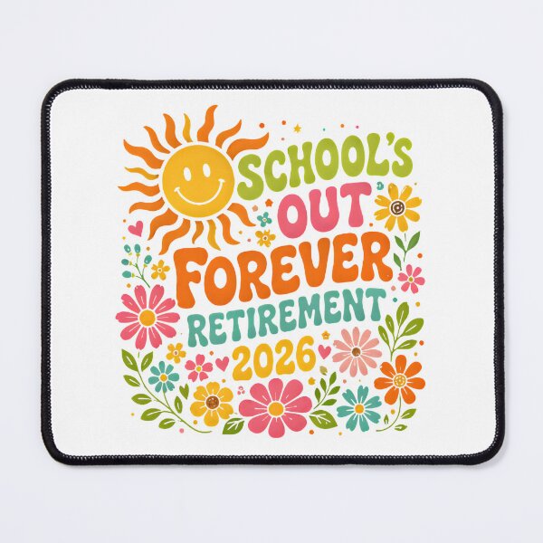 Item preview, School's Out Forever Retirement 2026 Teacher designed and sold by PrintTechDz.