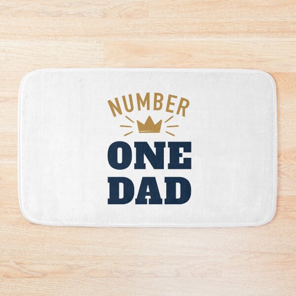 Item preview, Number 1 Dad with Blue & Gold Crown II designed and sold by jeweleddesigns.