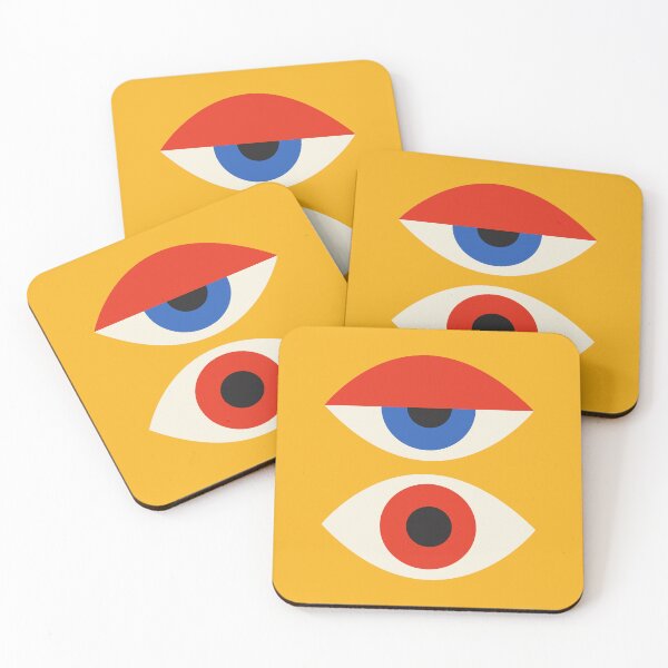 Item preview, Bauhaus-Inspired Abstract Eye Retro Minimalist designed and sold by Volt Junkies.