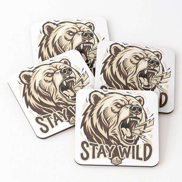 Item preview, Stay Wild Bear Streetwear Grunge designed and sold by Sabsll.