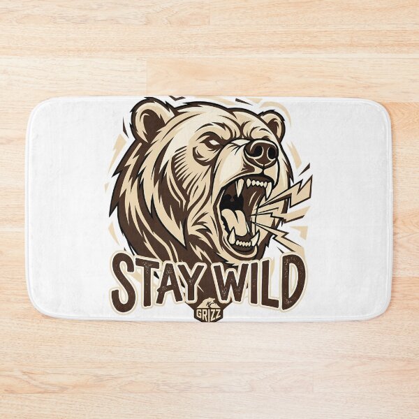 Item preview, Stay Wild Bear Streetwear Grunge designed and sold by Sabsll.