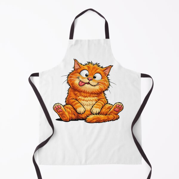 Item preview, Funny orange cat designed and sold by freeyurcho.