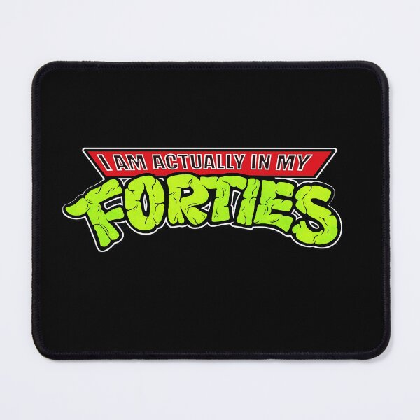 Item preview, I Am Actually In My Forties Funny Retro Humor T-Shirt | Midlife Joke Gift designed and sold by GarnerSupplyCo.