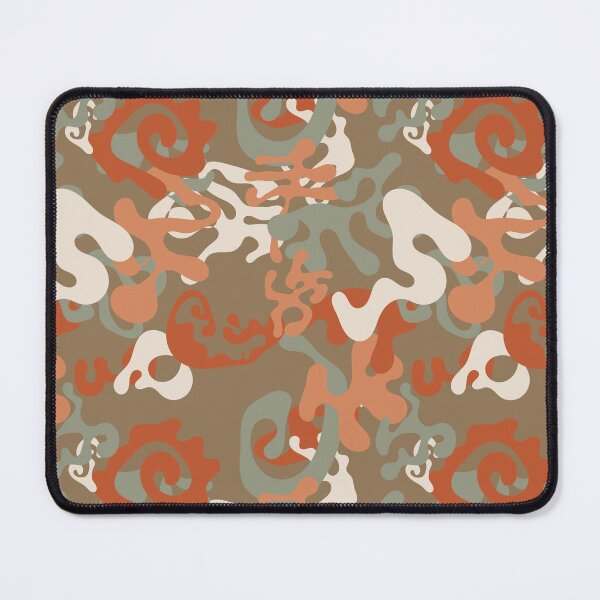 Item preview, Retro Earth Camo – Abstract Organic Liquid Pattern designed and sold by ThiagoSDantas.