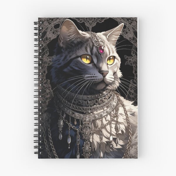 Item preview, Ruby Gothic Princess Cat Silver Layered Jewelry Lace designed and sold by UmSkelig834.