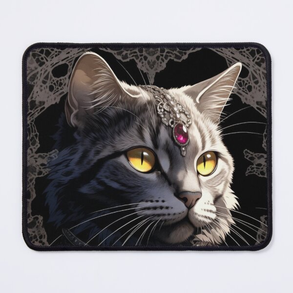 Item preview, Ruby Gothic Princess Cat Silver Layered Jewelry Lace designed and sold by UmSkelig834.
