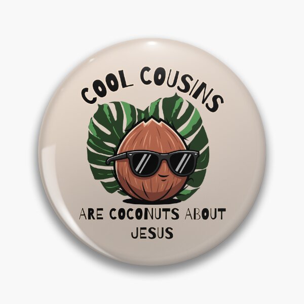 Item preview, Coconuts About Jesus Love Cool Cousins Family Summer Vibes Tropical designed and sold by Forevermore.
