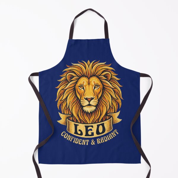 Item preview, Leo Zodiac Lion Emblem – Confident & Radiant Astrology Design | Daily Horoscope Gift for Leo designed and sold by Bhaskar Digital Art.