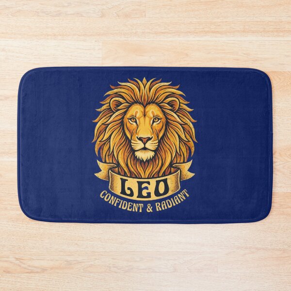 Item preview, Leo Zodiac Lion Emblem – Confident & Radiant Astrology Design | Daily Horoscope Gift for Leo designed and sold by Bhaskar Digital Art.