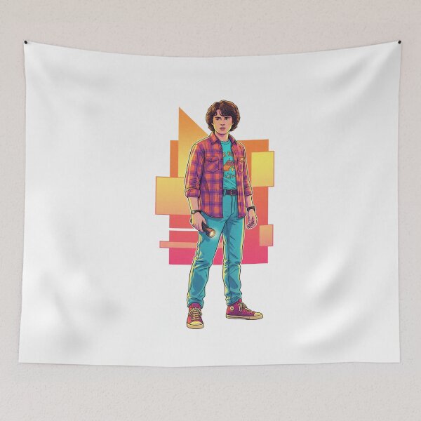 Item preview, Young Man - Flashlight and Plaid Shirt Determined designed and sold by AnimeShin.