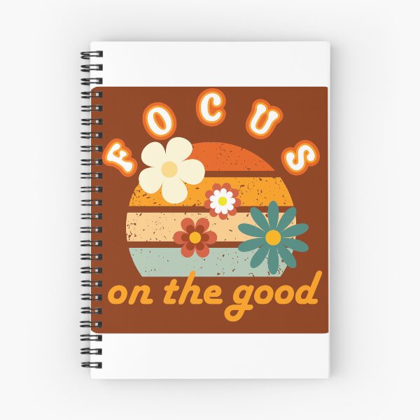 Item preview, Focus on the Good Retro Floral Positive  designed and sold by LAJdesigns.