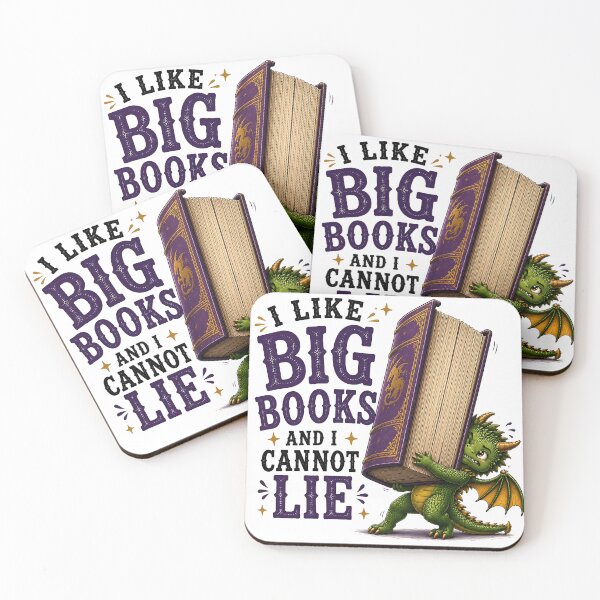 Item preview, I Like Big Books And I Cannot Lie – Cute Fantasy Dragon Book Lover Design designed and sold by Digital Culture Studio.