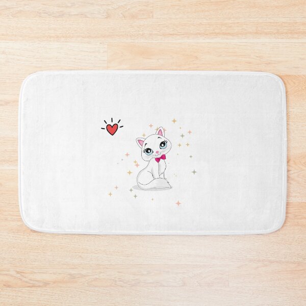 Item preview, Cute White Cat Kawaii Aesthetic designed and sold by Emianartstudio.