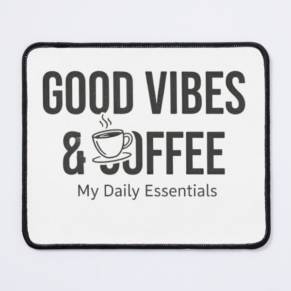 Item preview, T-shirt "GOOD VIBES & COFFEE" designed and sold by PT PROJECT.