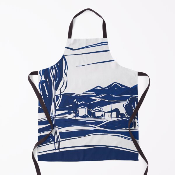 Item preview, Canberra, Australia - Blue Abstract Art designed and sold by shadow-bloom.