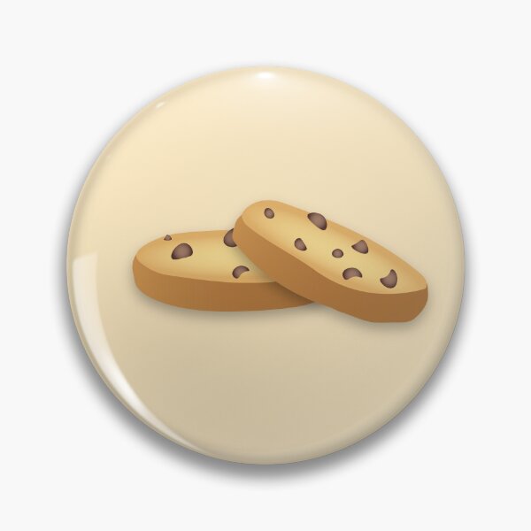 Item preview, Cookie Chocolate Chip Cute Sticker Favorite Food Minimalist Design designed and sold by gelahope.