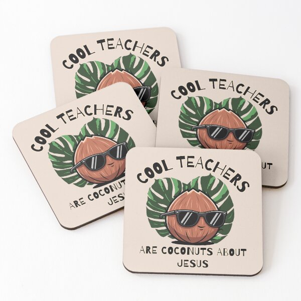 Item preview, Coconuts About Jesus Love Cool Teachers Sunday School Summer Vibes Tropical designed and sold by Forevermore.