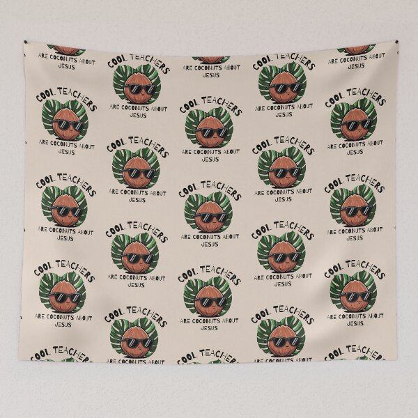 Item preview, Coconuts About Jesus Love Cool Teachers Sunday School Summer Vibes Tropical designed and sold by Forevermore.