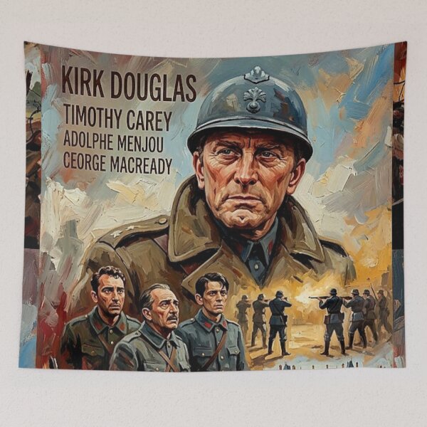 Item preview, The Only Paths of Glory Lead but to the Grave. – Paths of Glory Fine Art Print designed and sold by Art's Diner.