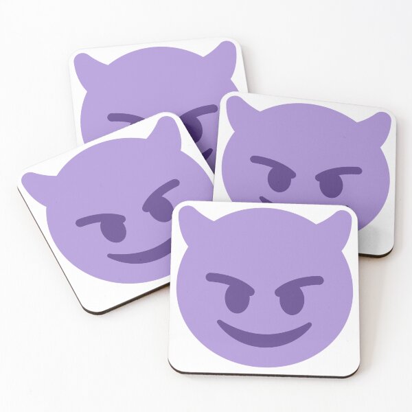 Item preview, Purple Devil Emoji Icon designed and sold by DailyDoodlesBySumbul.