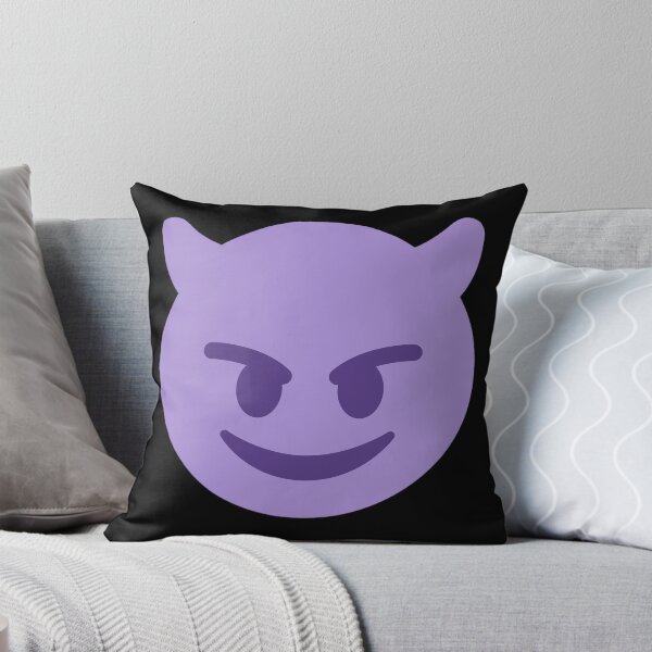Item preview, Purple Devil Emoji Icon designed and sold by DailyDoodlesBySumbul.