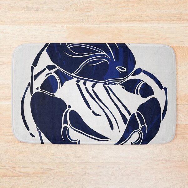 Item preview, Cancer zodiac symbol - Blue Abstract Art designed and sold by shadow-bloom.