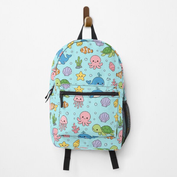 Item preview, Cute Ocean Friends Kawaii Pattern designed and sold by Soft Berry Studio.