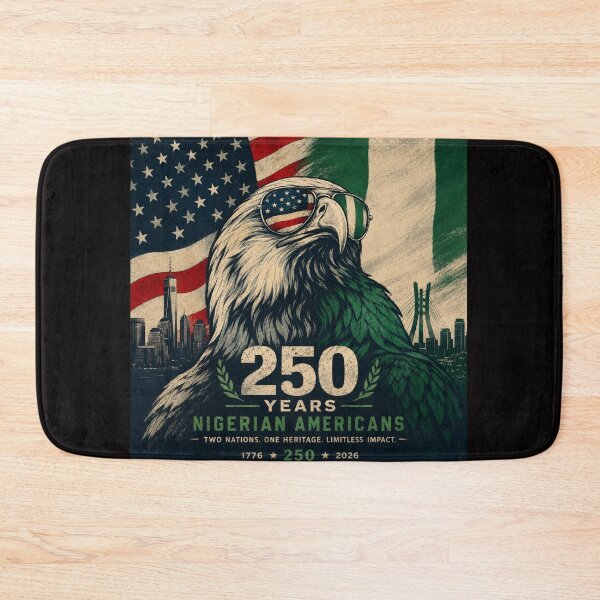 Item preview, USA 250th Nigerian American Pride Tee designed and sold by wordeepod.