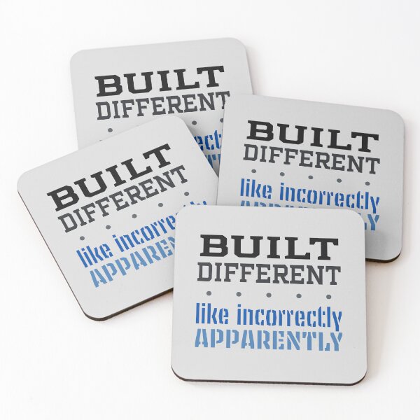 Item preview, Built Incorrectly Sticker Decal designed and sold by gelahope.