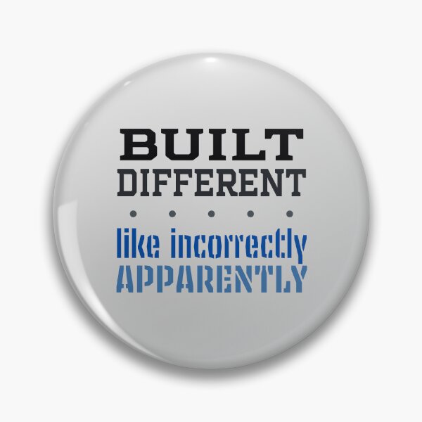 Item preview, Built Incorrectly Sticker Decal designed and sold by gelahope.