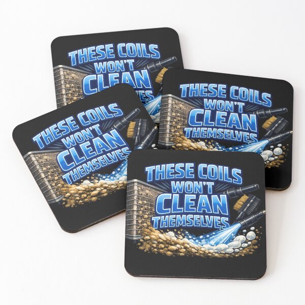 Item preview, HVAC Coil Cleaning Design - Funny HVAC Technician Maintenance Quote for HVAC Pros designed and sold by FrozenHeat97.