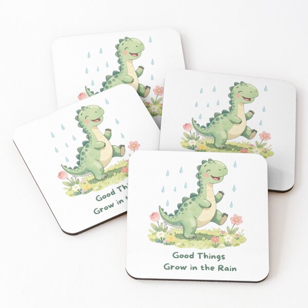 Item preview, Life Lessons from a Little Dinosaur |  Good Things Grow in the Rain designed and sold by BCapybara.