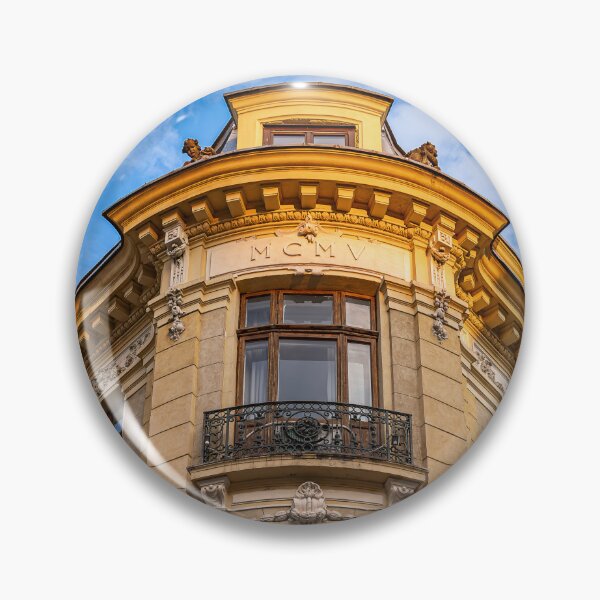 Item preview, Historic Tower Dated 1905 — Architecture with Flowers designed and sold by Rabee Khalil Photography.