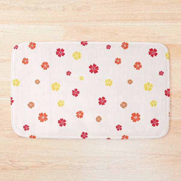 Item preview, Marigold Meadow – Hand-Painted Floral Pattern in Warm Autumn Tones designed and sold by Piret Victoria Ribas.
