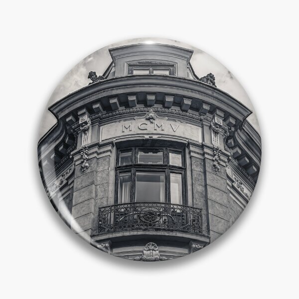 Item preview, Historic Tower Dated 1905 — Black and White Architecture designed and sold by Rabee Khalil Photography.