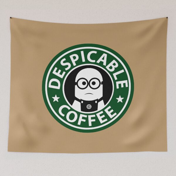 Item preview, Despicable Coffee Minion Parody designed and sold by LuloCreative.