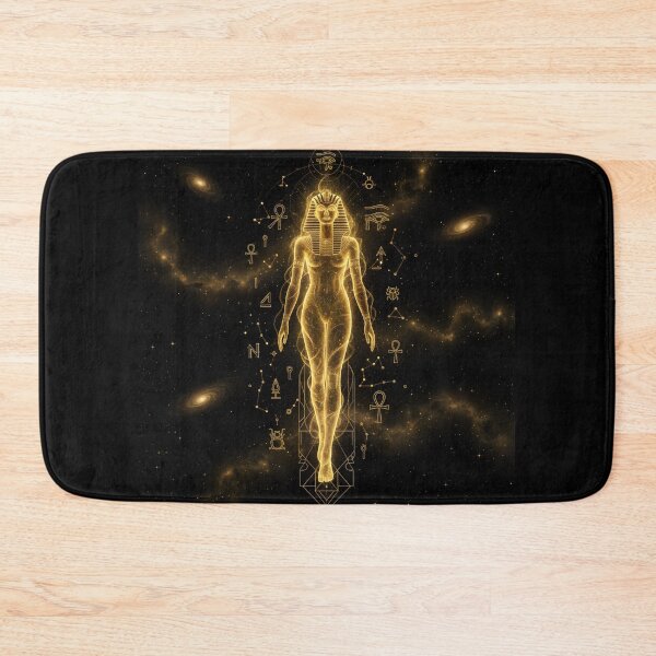Item preview, Luminous Egyptian soul ascending into the cosmos designed and sold by Astravane Collective Co..