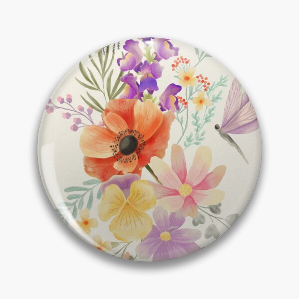 Item preview, Wildflower Reverie - Blush designed and sold by ShooNyaArtStudio.