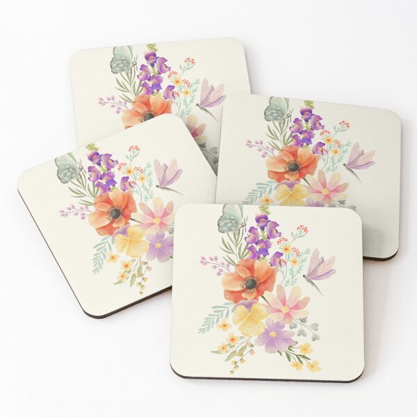 Item preview, Wildflower Reverie - Blush designed and sold by ArtByShoonya.