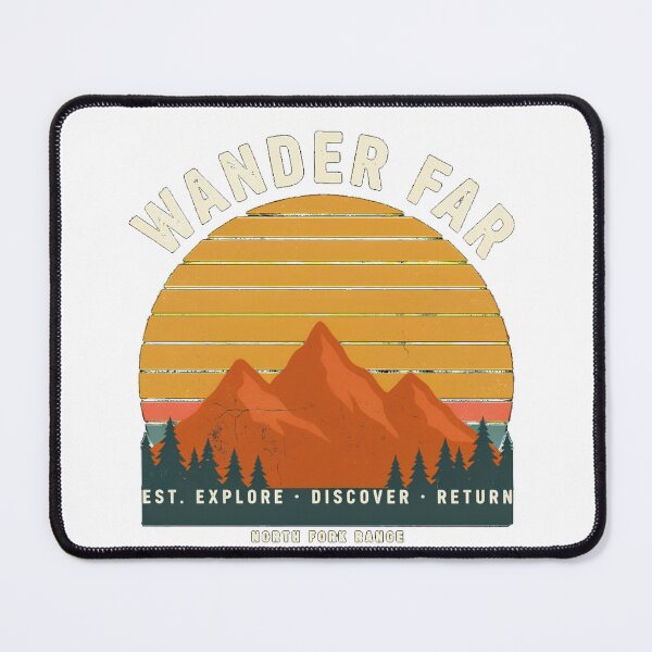 Item preview, Mentally Hiking Retro Mountain Hiking Funny Outdoor Adventure T-Shirt designed and sold by SHop25souka.