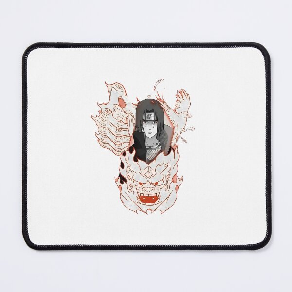 Item preview, Rogue Shinobi Crow Summoner With Fiery Demon designed and sold by Deviantfant.