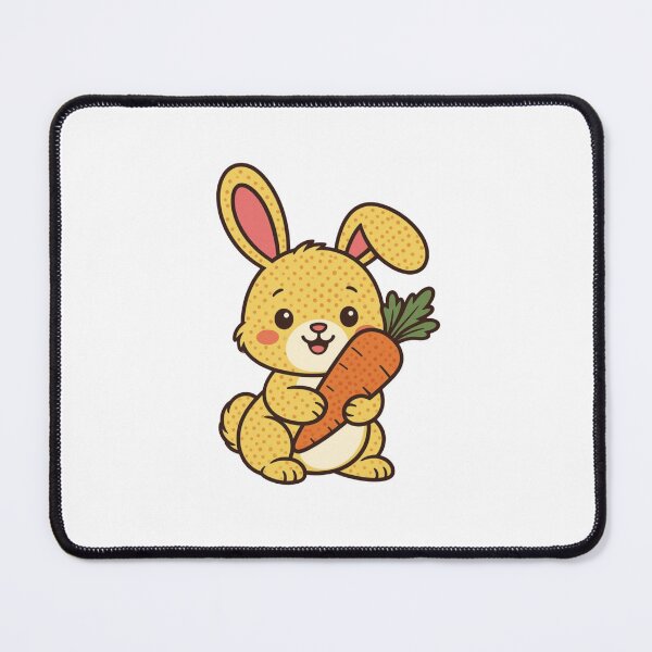 Item preview, Cute Rabbit With Carrot T-shirt Gifts  designed and sold by ZemVibe.