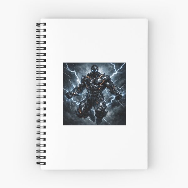 Item preview, Dark Muscly Lightning Warrior designed and sold by ThatUnknownOre.