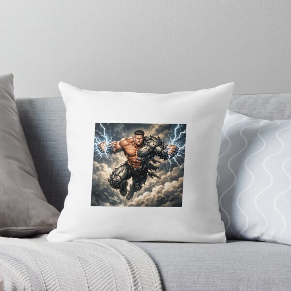 Item preview, Rocky Superhero With Lightning designed and sold by ThatUnknownOre.