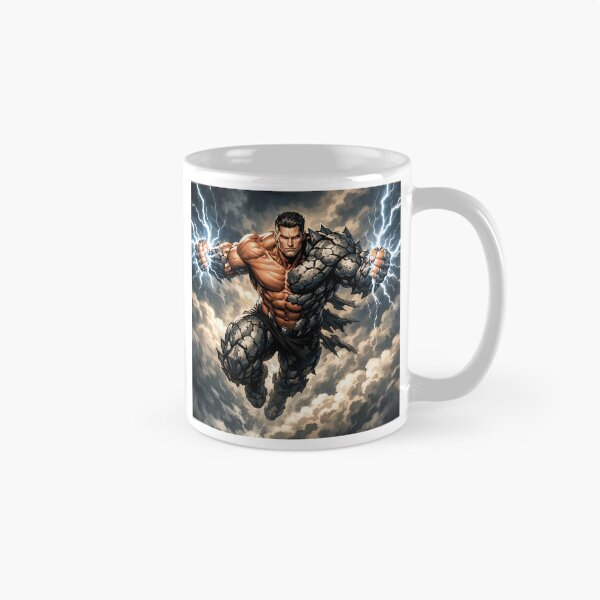 Item preview, Rocky Superhero With Lightning designed and sold by ThatUnknownOre.