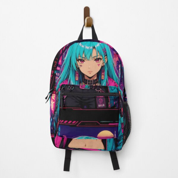 Item preview, Cyberpunk Aesthetic Girl - Retro Tokyo Anime designed and sold by Apocalyptic Art Studio.