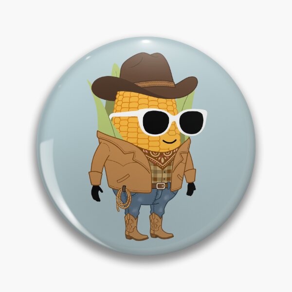 Item preview, Corn Cowboy Flat designed and sold by White Rim Mates.
